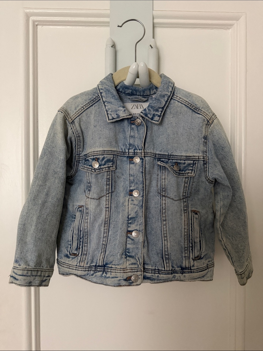ZARA Light Blue Kids Denim Jacket